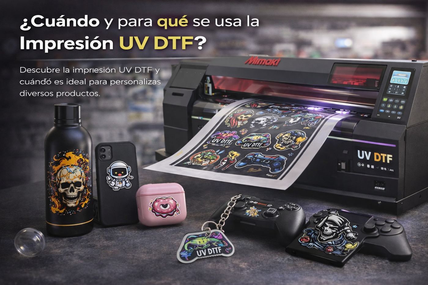 Impresión DTF flúor por metros